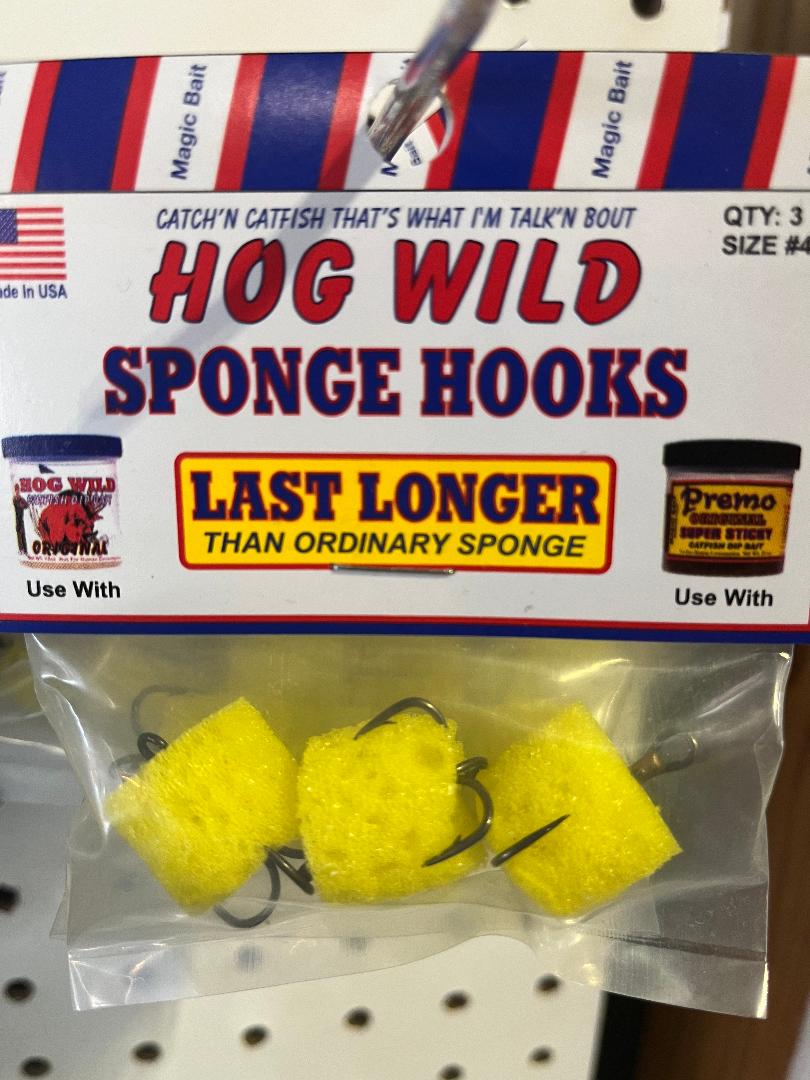 Hog Wild - Sponge Hooks